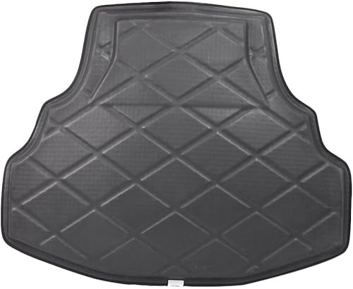 Miniatura 8 de Mallofusa Tapete de maletero para bandeja de carga trasera compatible con Honda Accord 8 2008 2009 2010 2011 2012 negro