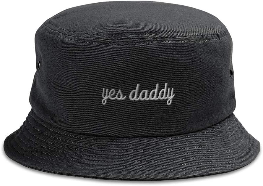 Bucket Apparel Hat Yes Daddy Embroidery Cotton Hats for Men & Women