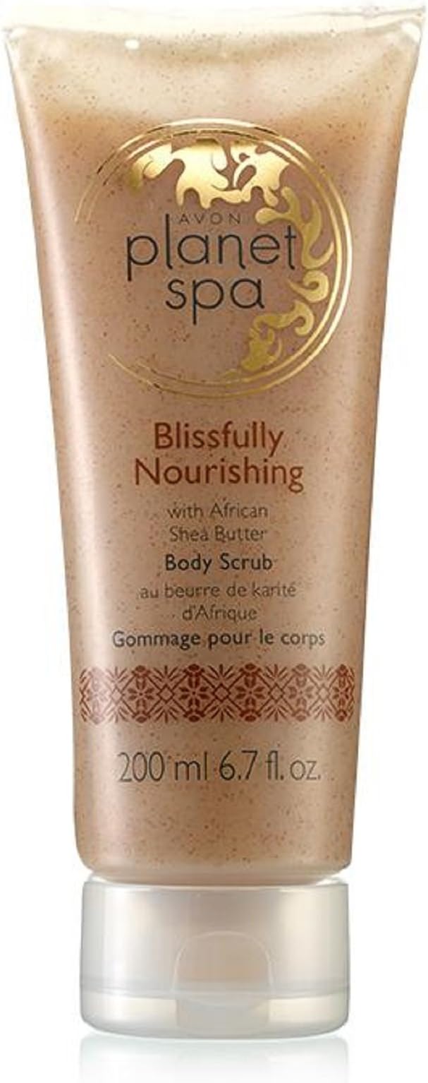 PLANET SPA BLISSFULLY NOURISHING W/AFRICAN SHEA BUTTER BODY SCRUB