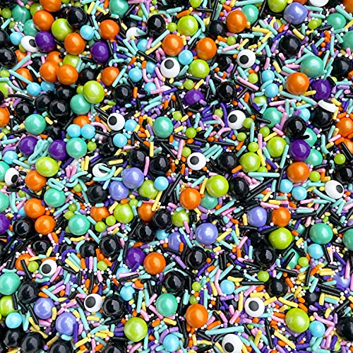 Sprinkles | Monster Medley | Halloween Sprinkles | Cake Sprinkles | Birthday Sprinkles | 8 ounces