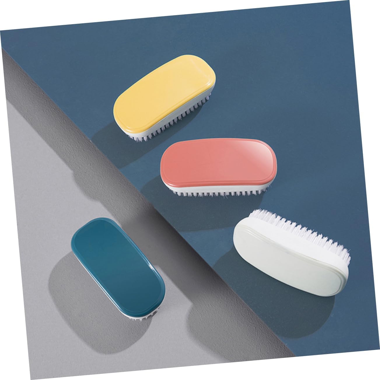 Holibanna 4Pcs Multi Functional Cleaning Brush for Laundry and Shoe Washing Durable and Versatile Soft Bristles for Home Use
