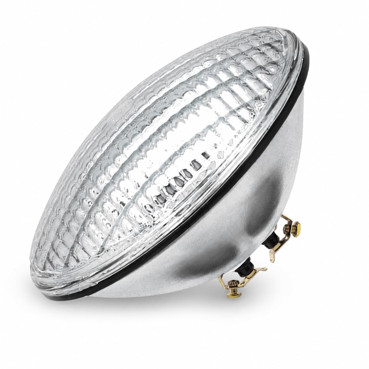 Foco Led Subacuático para Piscina PAR56 35W - Luz Blanca con Ángulo de 120°. IP68 Iluminación 12V CA/DC. Material estructura: Vidrio templado.