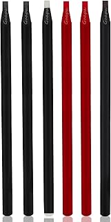 Lápiz de mapeo de cejas Microblading rojo res...