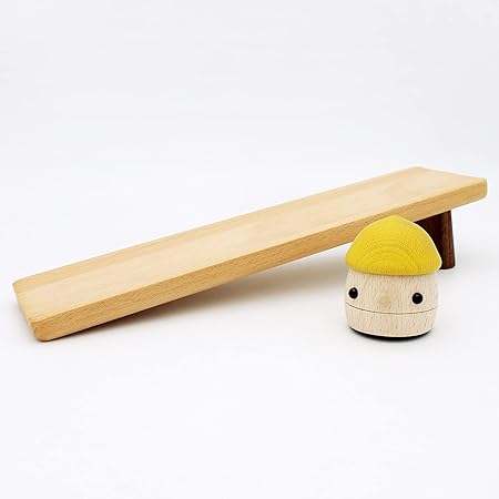 Amazon Co Jp おもちゃのこまーむ 木のおもちゃ どんぐりの坂 大 茶 おもちゃ