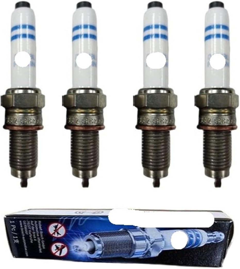 4 PCS Double Platinum Spark Plugs Car Candle Tools Car Accessories Suitable for 0241145523 Y5KPP332