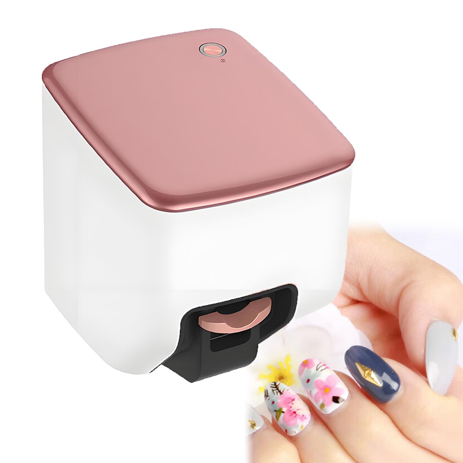 Stampante per Unghie 3D Smart Art,Stampante Digitale Intelligente per Nail Art Stampanteper Nail Art+Pittura HD,Controllo App,per Tecnici delle Unghie E Uso Domestico