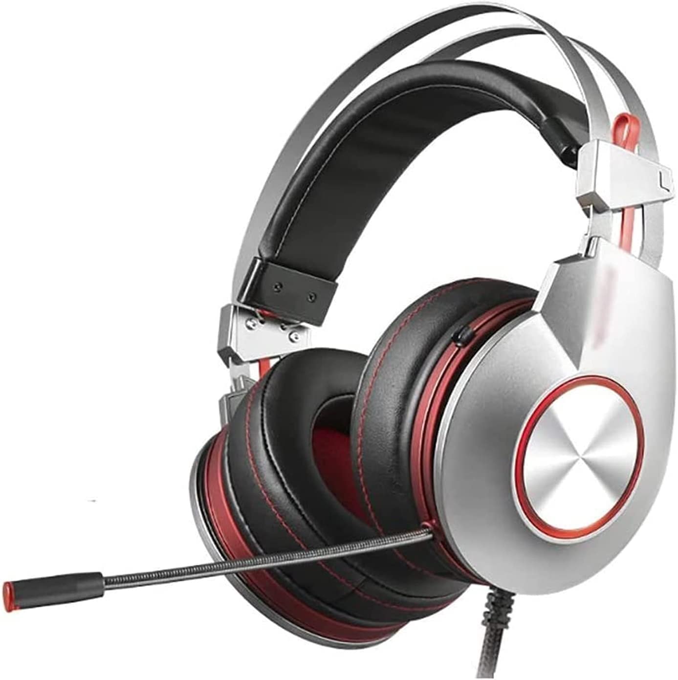 Auriculares for Juegos con Cable - Micrófono - Diadema Ligera Reforzada con Acero - for PS5, PS4, PC, Xbox