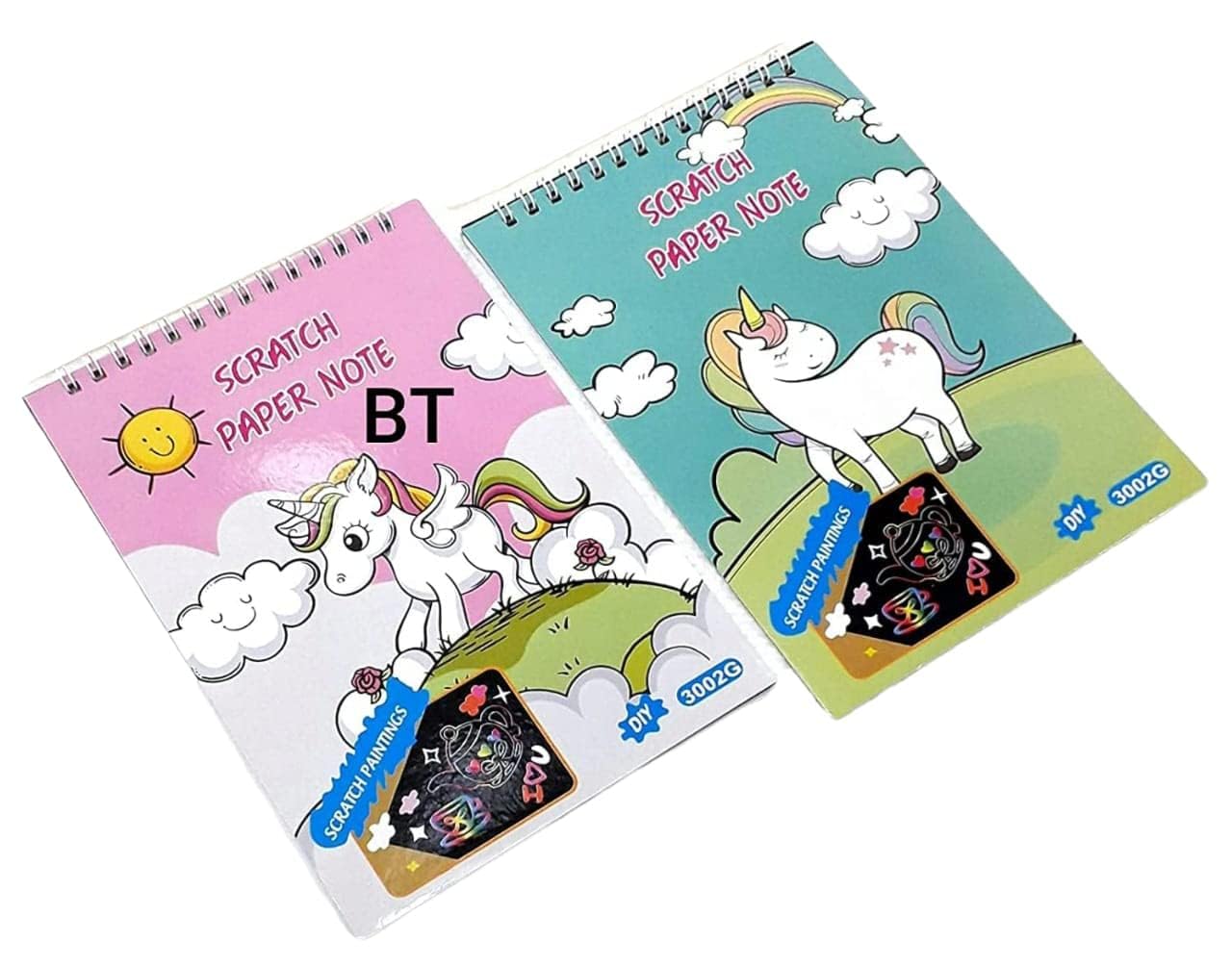 Art Bundle Kids Stationery Big Size Magic Notebook Sketch Scratch Paper Note Drawing Educational Toy+Wooden Pencil- Size : 8.5 * 6 inch (Pack of 3) (B07NTY7N7Z) Amazon Price History, Amazon Price Tracker