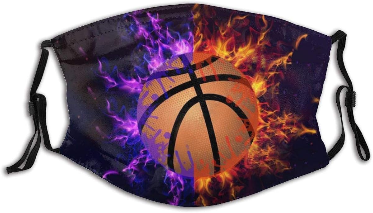 Basketball Face Mask Washable Reusable Face Mask Adjustable