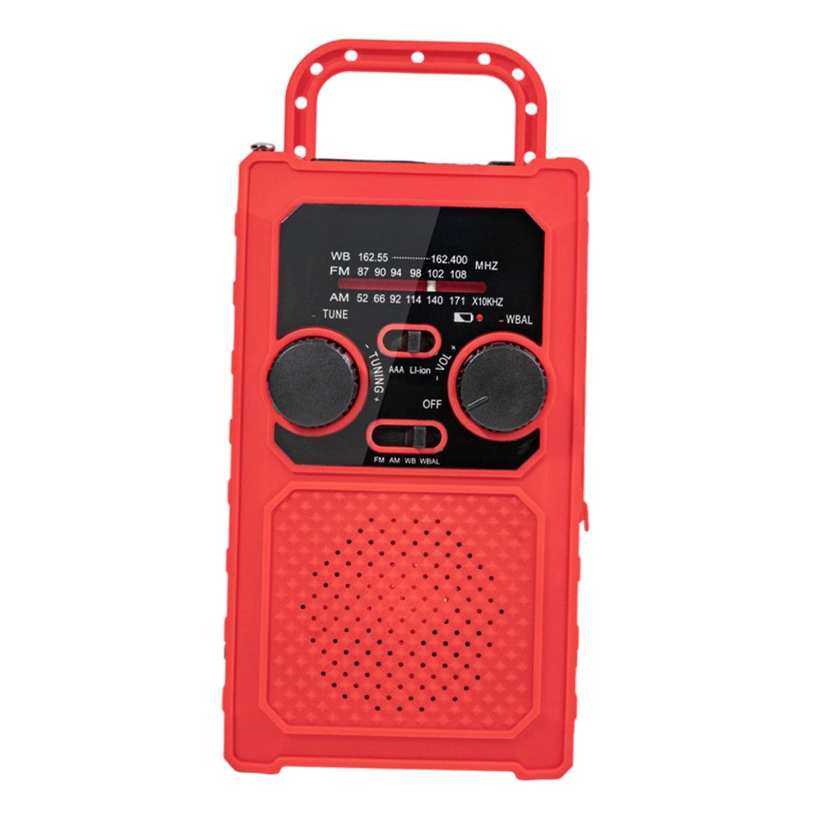 Emergency Solar Hand Crank Radio Portable Power Bank USB Charger SOS Alarm| Portable Audio & Headphones | Portable AM/FM ||-image-41