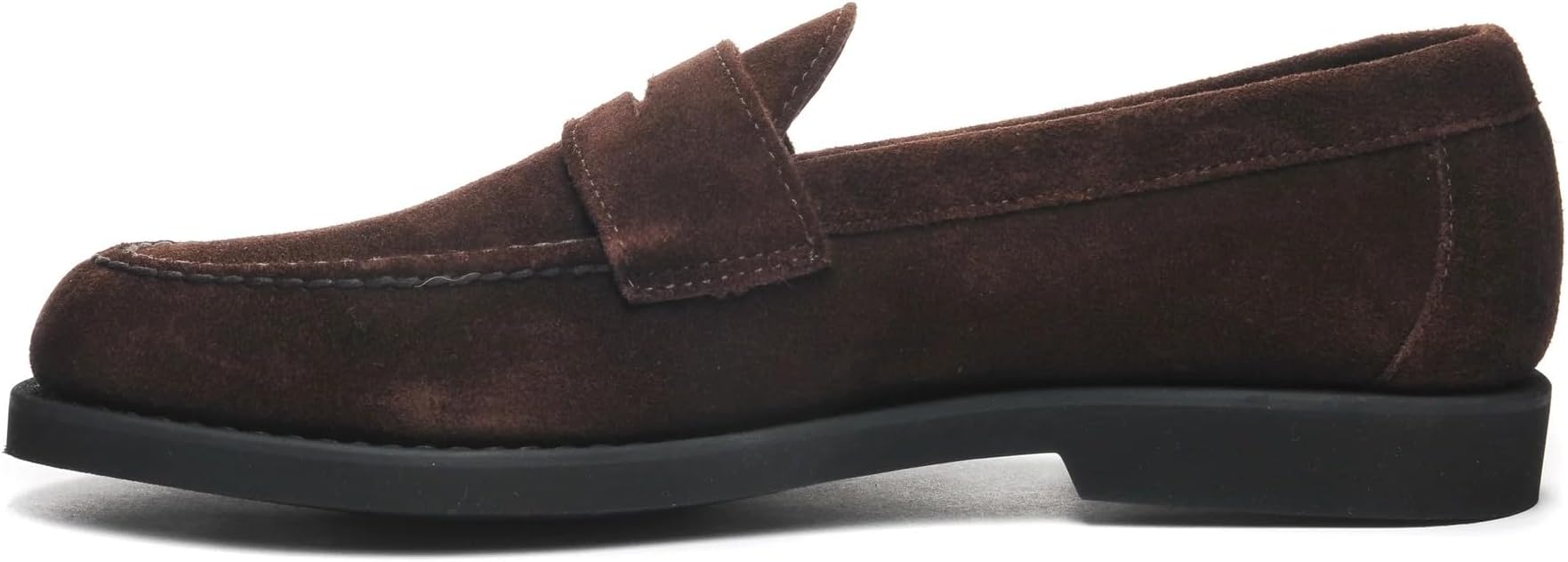 Sebago Men's Ryan Suede Polaris Loafers, Dark Brown, 10.5 Medium US