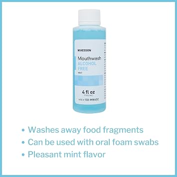 McKesson Mouthwash, 4 oz, 60 ct
