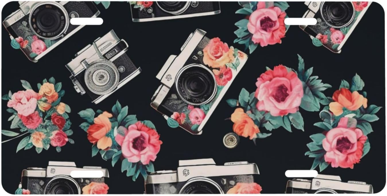 License Plate Waterproof Metal License Plate Cover Aluminum License Plate Frame