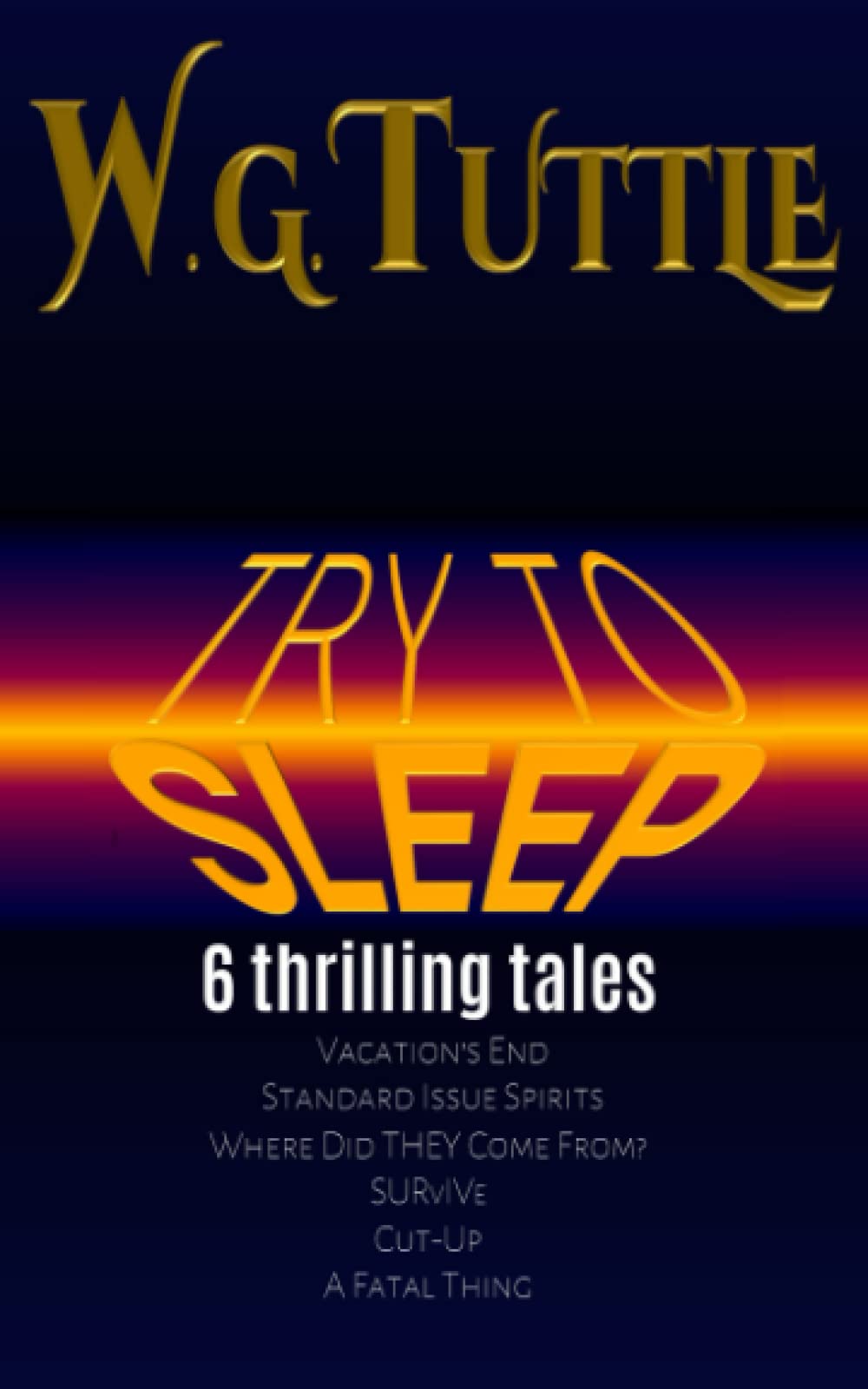Try To Sleep Paperback – May 10, 2020