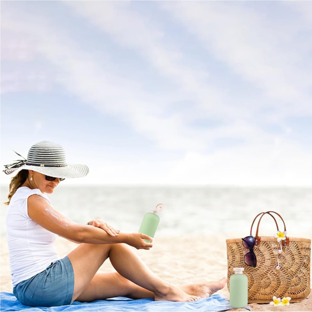 Bottiglie Da Viaggio 200ml - 2 Pezzi Per Shampoo, Lozioni E Creme - Foto 11