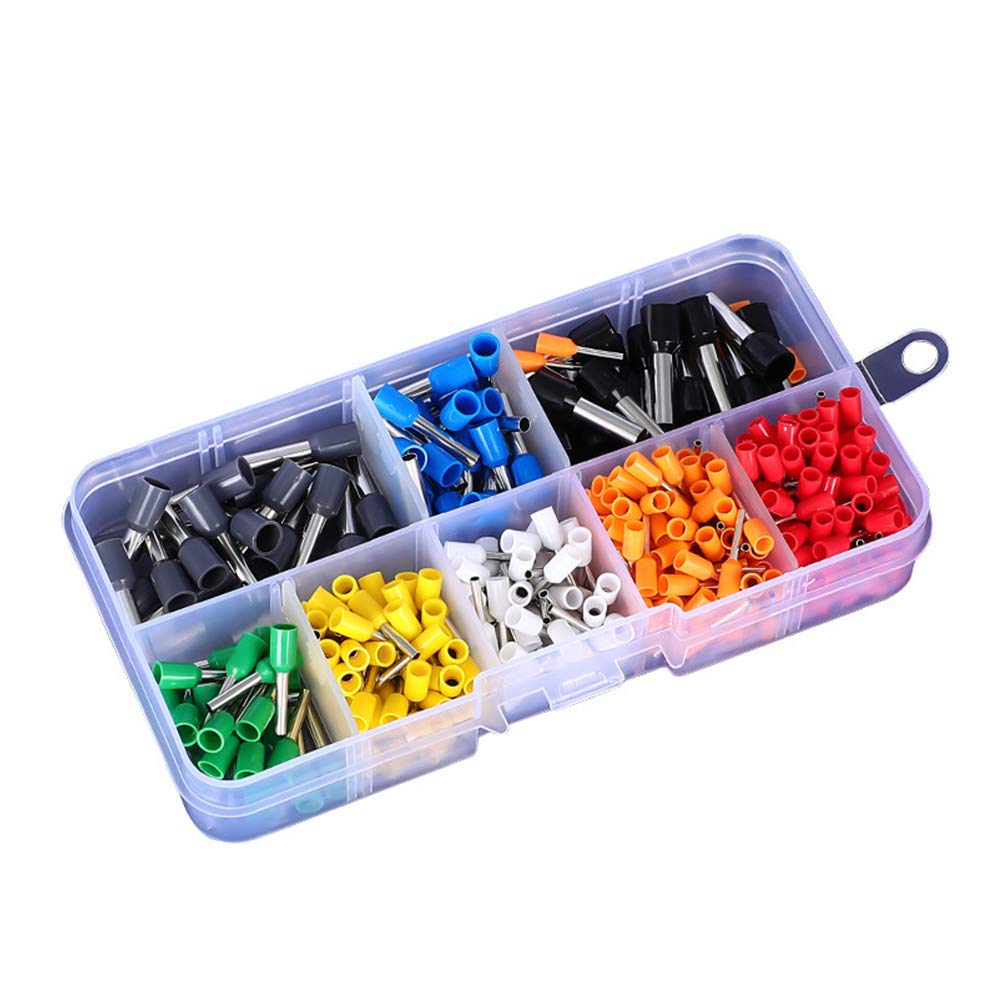 Buy 400 Pcs Crimp Terminal Connector Sleeves, 8 Kind of Wire Ferrules