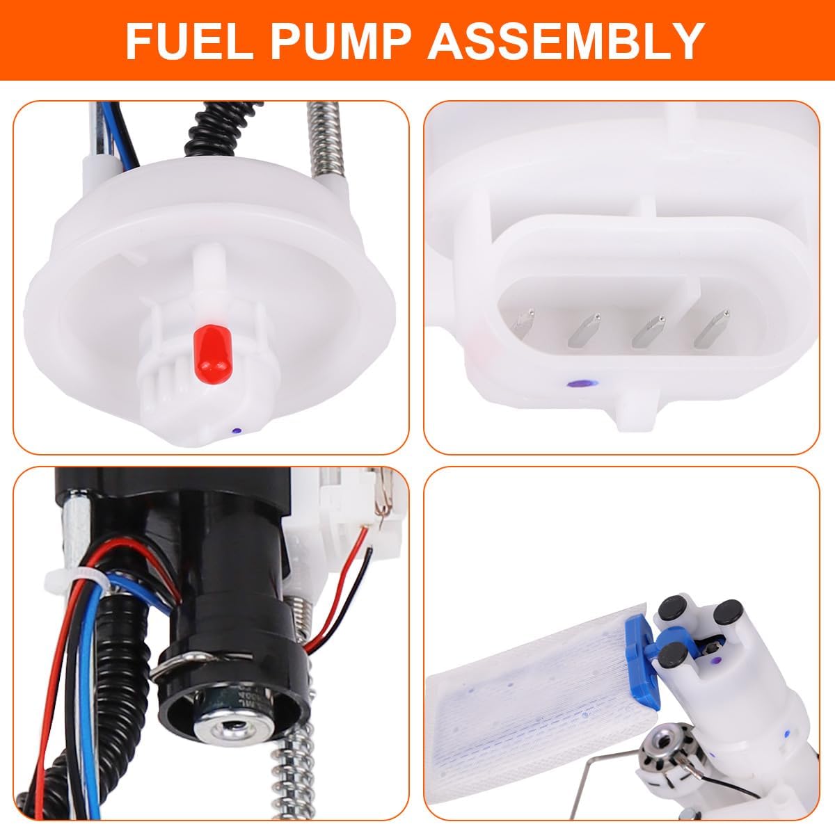 2208613 2204945 Fuel Pump Assembly Replacement Fits for Polaris Ranger 500 570 800 499 EFI ETX Crew 6x6 2013-2022