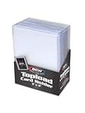BCW 3x4 Topload Card Holder - Standard - 25ct | Rigid PVC Trading Card Protection for Baseball Cards, Football Cards, and Trading Cards Like Pokémon and MTG | Holds Cards Up to 20pts