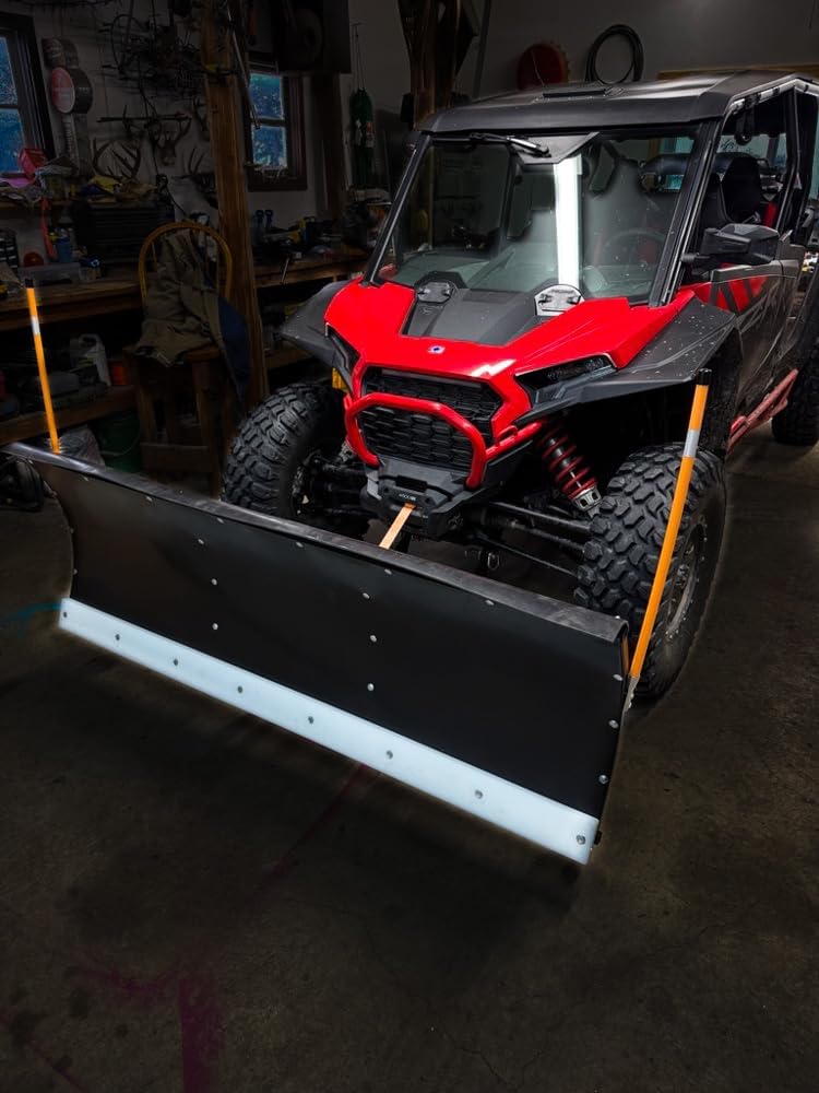 DENALI PLOWS® 72" HD POLY Snow Plow Kit fits 2017-2026 Honda Pioneer 700.