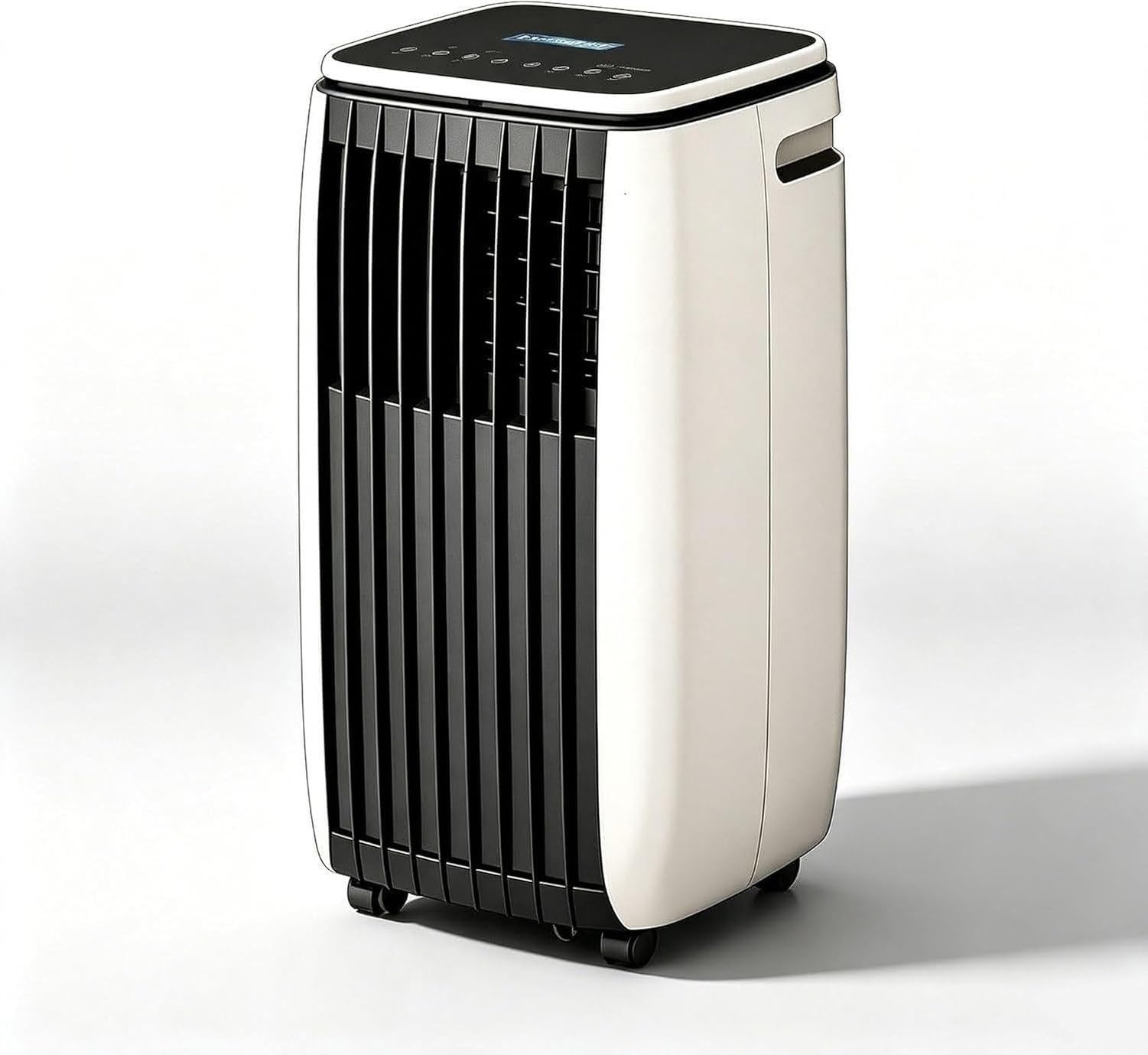 Condizionatore d'Aria Portatile 14000 BTU 2-in-1 Freddo e Caldo, unità AC Mobile a Pavimento con Ruote, climatizzatore Compatto autonomo per Soggiorno Camera uf, C+12000 Btu, C+12000 BTU