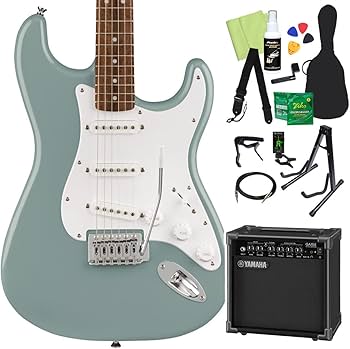SQUIER スクワイヤ Bullet Sonic Grey レア　終値 Amazon | Squier by Fender Bullet Stratocaster Sonic Grey エレキ