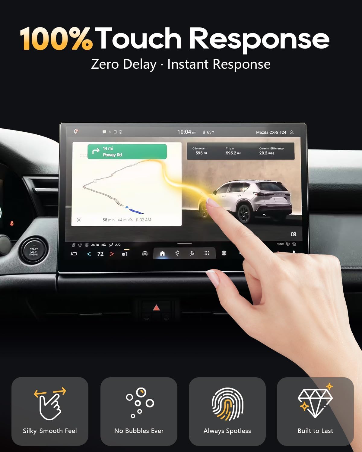 2026 Mazda CX-5 Screen Protector 15.6 inch(2.5 S Premium Plus) Accessories image 5
