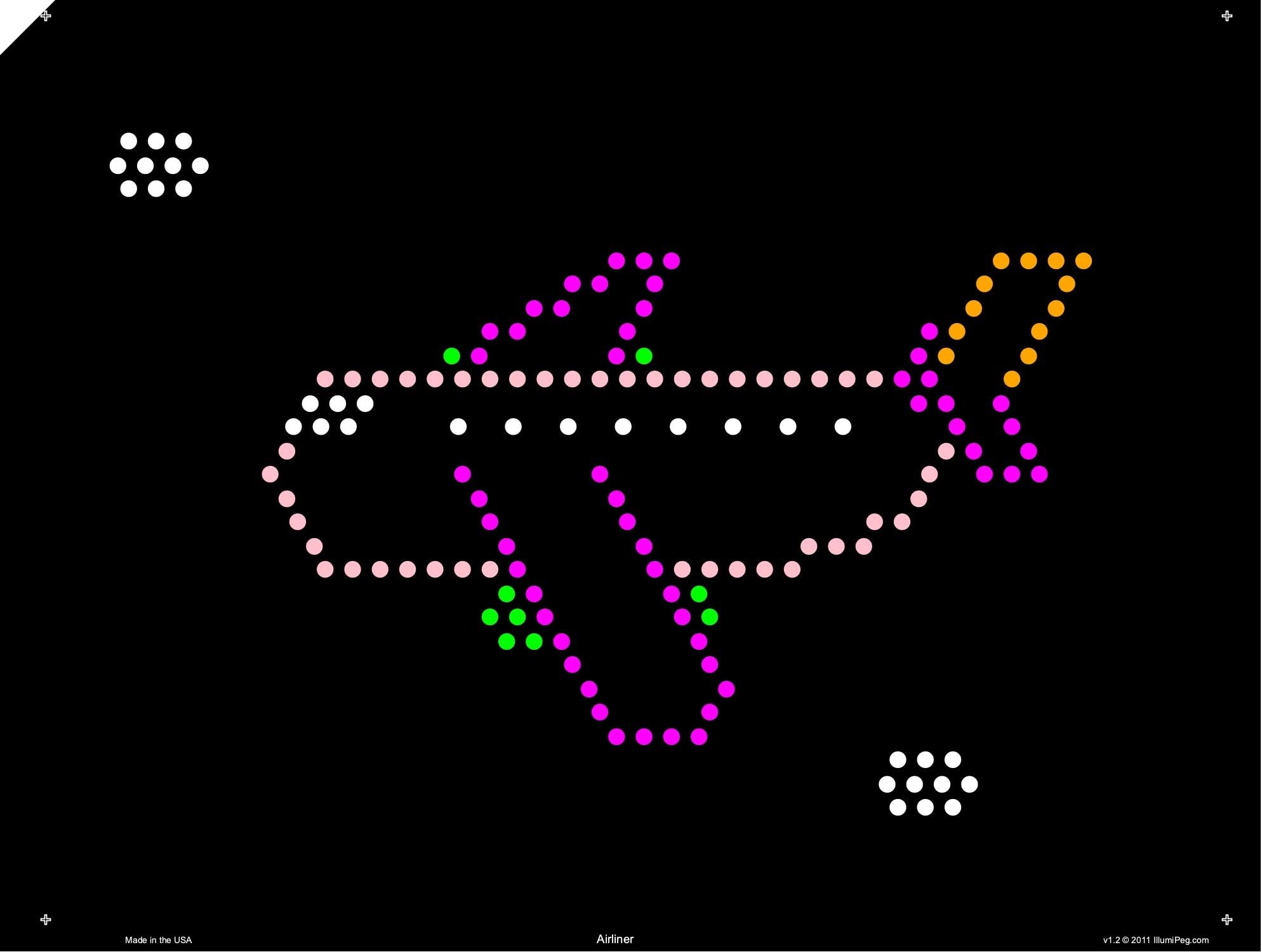 Things That Go Refill templates for pre-1994 Original Lite Brite (10 Sheets, 9x12)