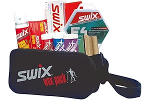 Swix Cross Country Wax Kit, 9-Piece, 12 x 8-Inch for Advanced Skiers