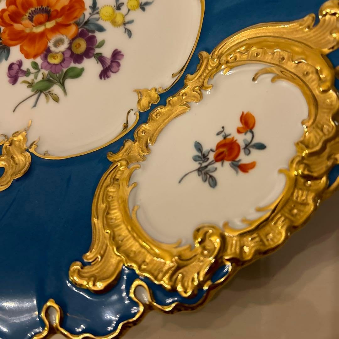 マイセン グランツゴールド飾り皿 マイセン グランツゴールド 飾り皿