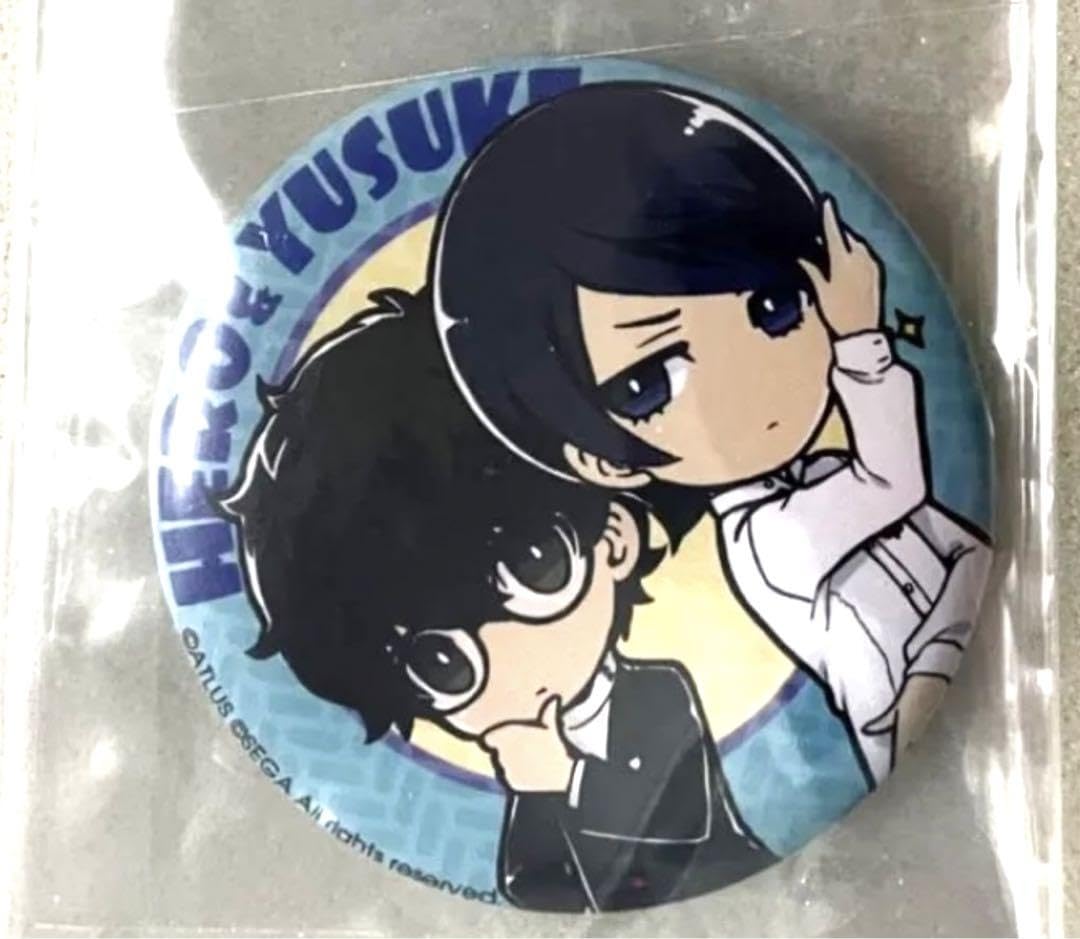 Amazon.co.jp: ペルソナ5 缶バッジ 雨宮蓮 喜多川祐介 RGPZXGKY : ホビー