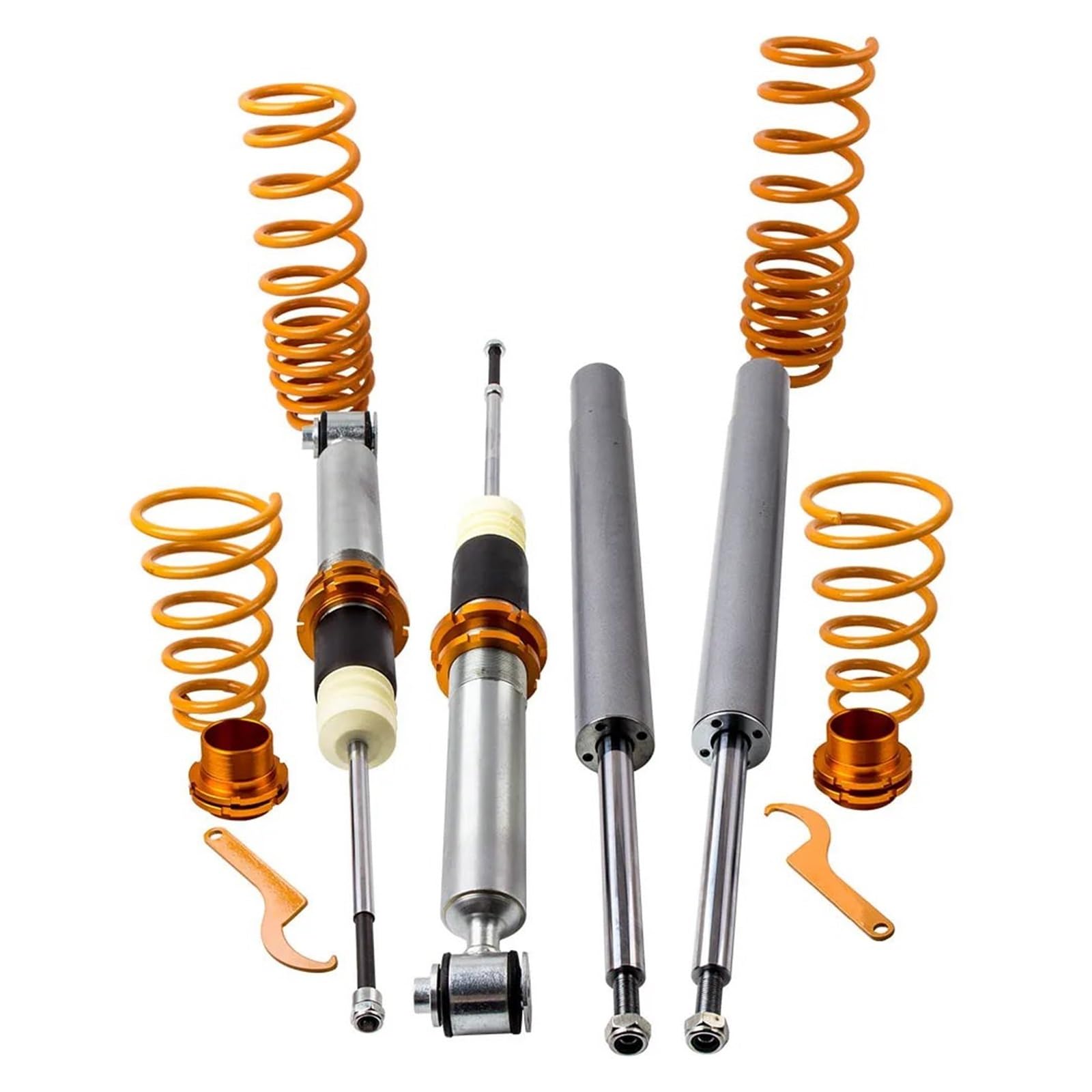 Sospensione Coilovers Per BMW Serie 5 E34 Berlina 530i 535i 540i 1989-1995 Coilovers Regolabili Coilover Sospensione Ammortizzatore Puntoni Assorbitore Kit Ammortizzatore Anteriore