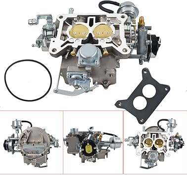 Autoparts 2-Barrel Carburetor 2100 A800 Replacement for 289 302 351 Cu 360 Cu Engine 300CF Carb 1964-1978