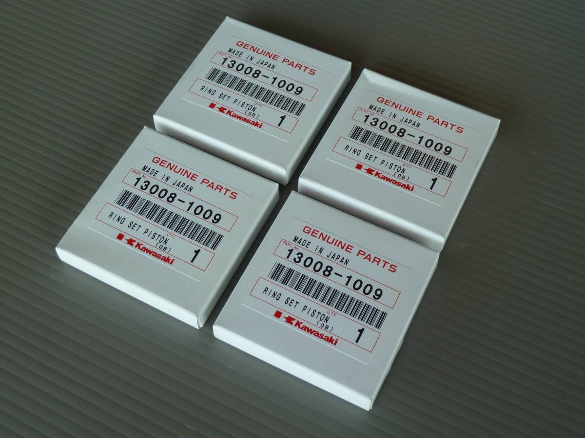 z250ft STD ピストンリング 新品 1台分です。検z2z1fxgpzcbcbxホーク 