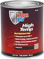 Vista 10 de POR-15 44316 puntura de alta temperatura de aluminio - 8 onzas líquidas