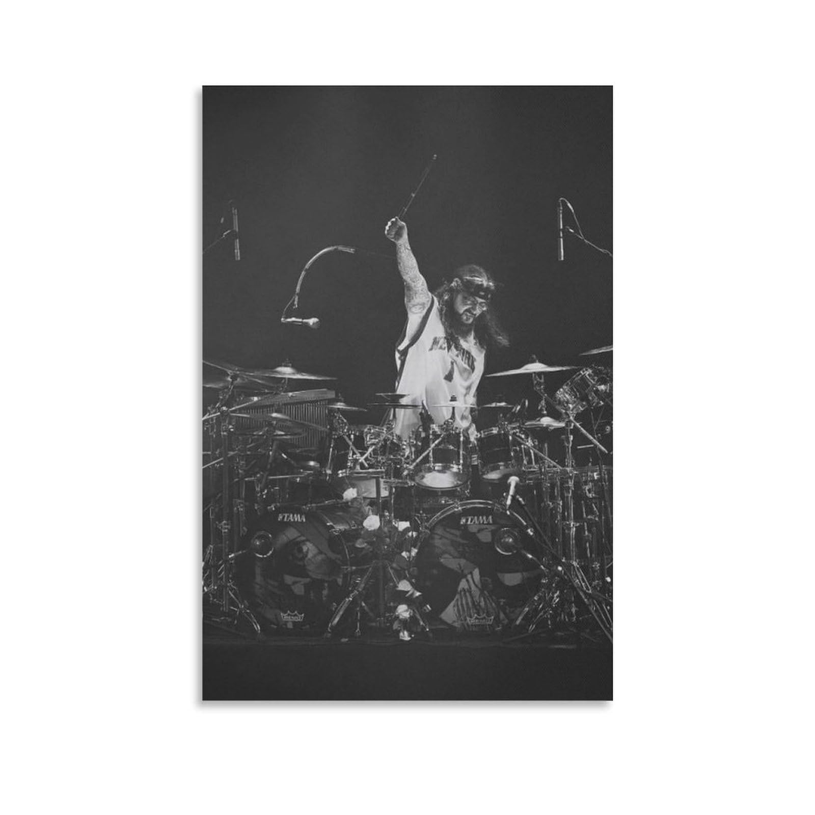 FCOIN Mike Portnoy Canvas Poster Wall Art Poster Scroll Canvas Painting Picture Living Room Decor Home 12x18inch(30x45cm)