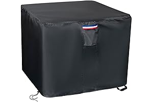 Waterproof 600D Fire Pit Cover for 28-30 inch Square Propane Fire Table