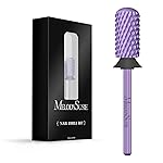 MelodySusie Safety Nail Drill Bits, 3/32\'\' Smooth Round Top Large Barrel Carbide Bits, Suitable for Manicure Pedicure Cuticle Gel Polishing, Beginners Bits, Purple, Series Bit-S, XC