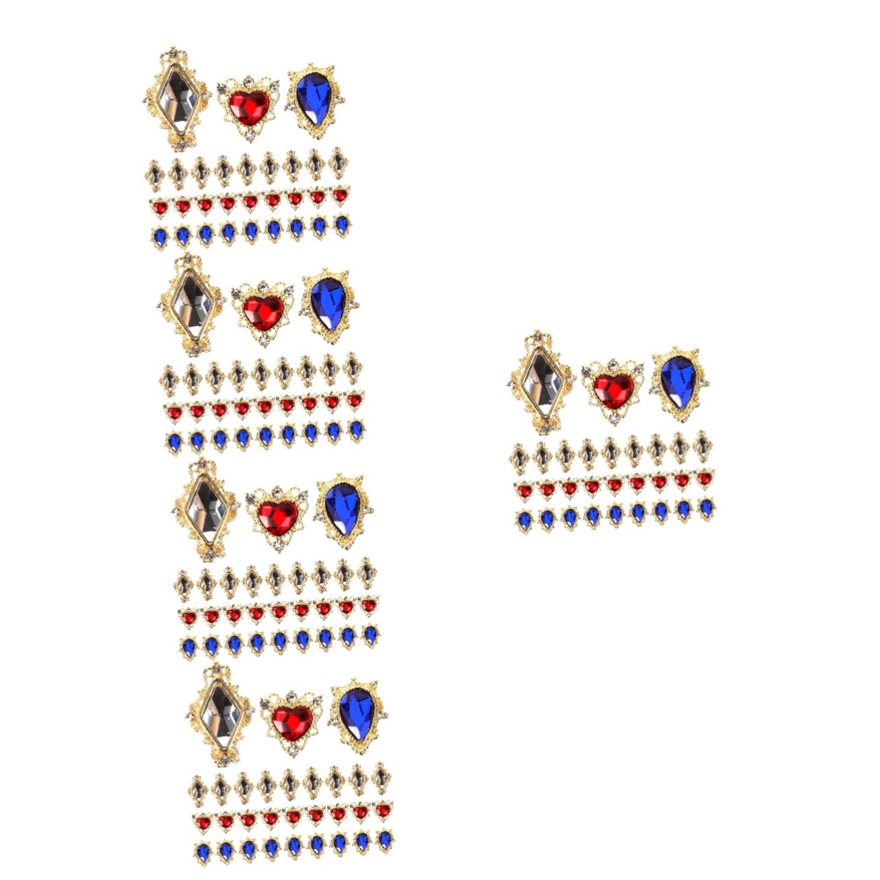 minkissy 150pièces Charms De Manucure Rhinestones Et Décorations Pour Bijoux Nail Art Et Accessoires De Manucure Élégants Et
