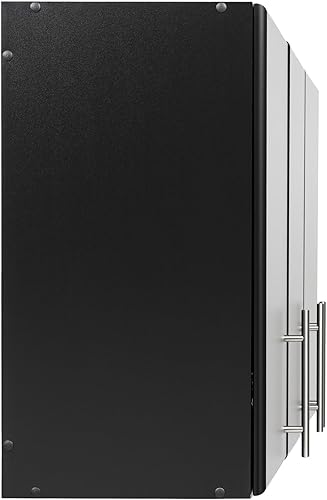 Miniatura 27 de Prepac Elite - Armario de pared de 54 pulgadas, armario de almacenamiento gris claro con 2 estantes ajustables, almacenamiento para despensa, cocina