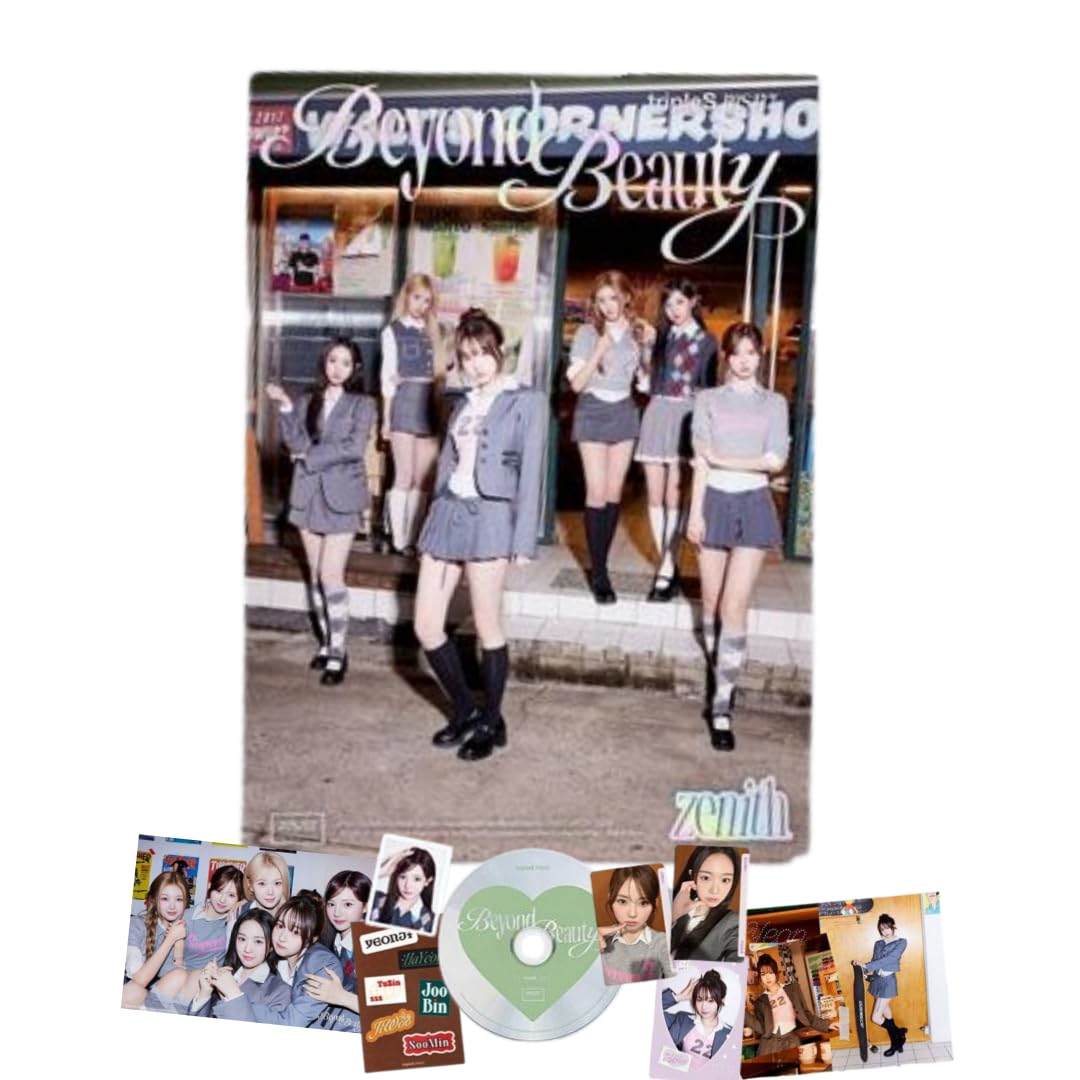 TripleS msnz Beyond Beauty CD avec Album Photo Haute Définition et Carte Visuelle Exclusive