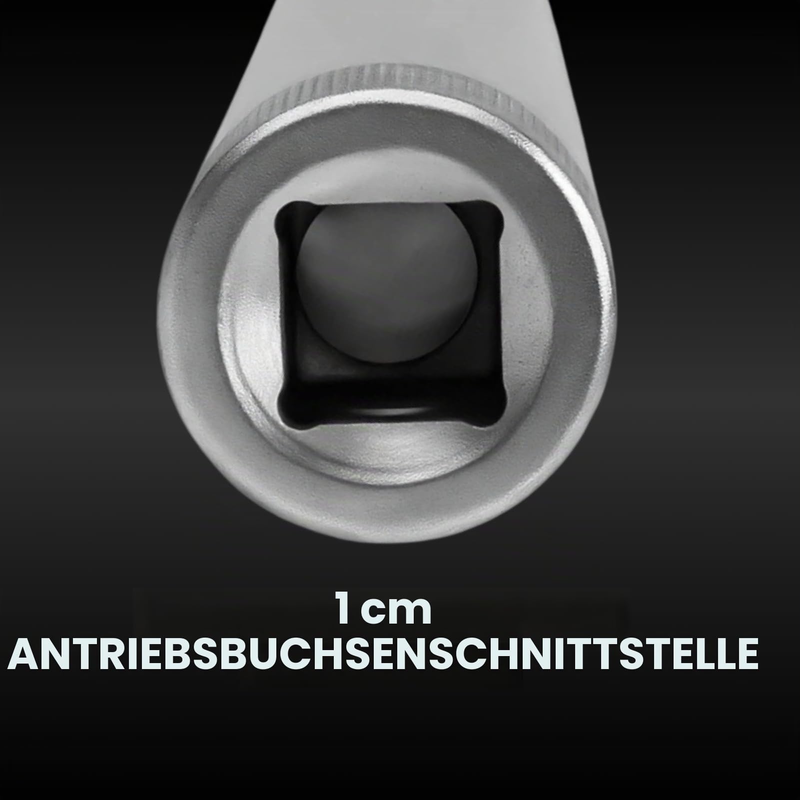 zündkerzenschlüssel 14mm 3/8" 250mm lang, Stecknuss Zündkerzen Nuss 14 mm 3/8 zoll für auto Chrom-Vanadium-Stahl (16mm)