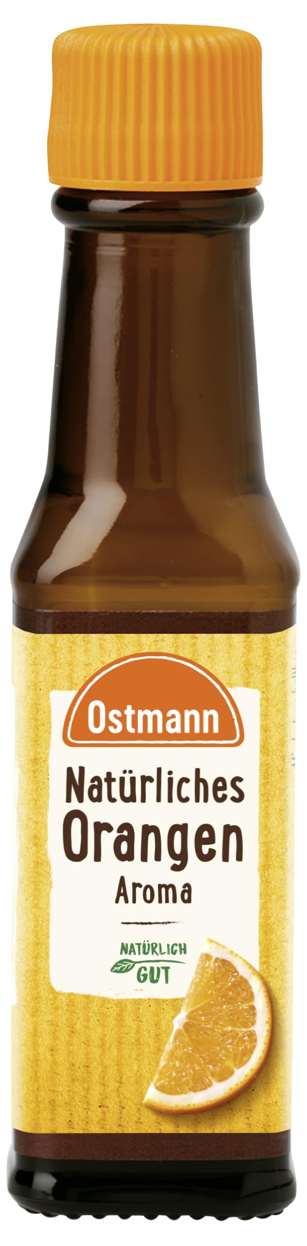 Ostmann Gewürze - natürliches Orangenaroma | Zum Verfeinern von Gebäcken und Süßspeisen, für intensives Zitrusaroma | 100 % natürliche Zutaten | 20 ml im Fläschen