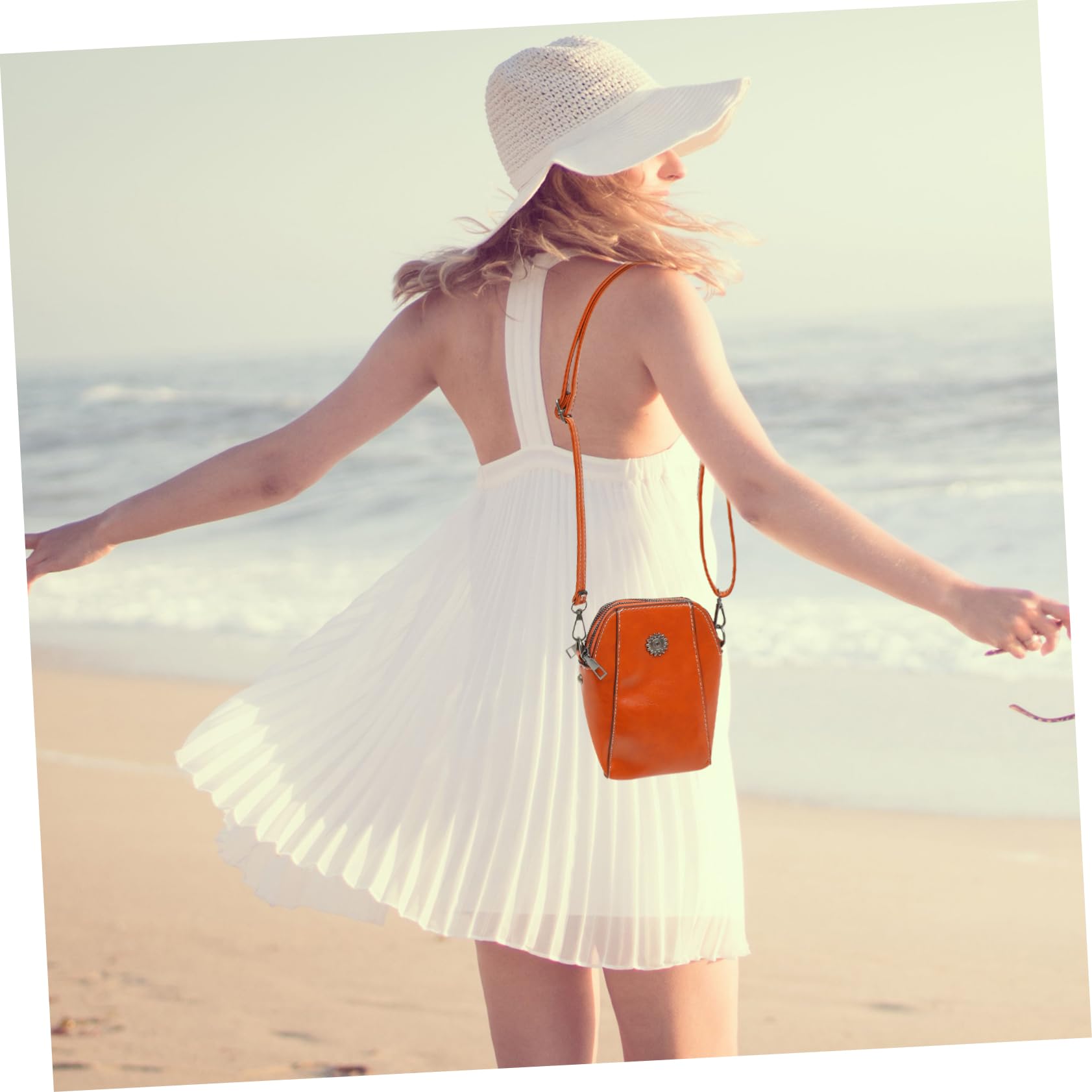 VALICLUD Mini Borsa Crossbody Borsa Del Telefono Cellulare Mini A Tracolla Del Telefono Cellulare Per Le Donne A Tracolla Crossbody Vintage Del Telefono