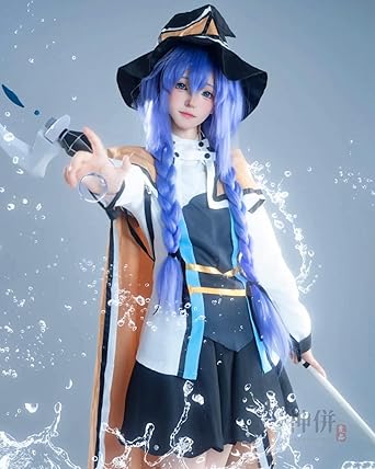 無職転生 コスプレ衣装 ロキシー ウイッグ付き 61ofw2pxeSL._AC_SX342_.jpg