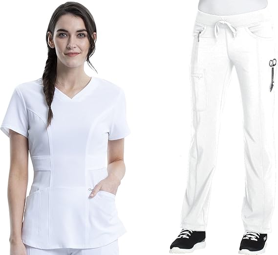 Cherokee Uniforme para sanitarios Infinity, parte superior con cuello