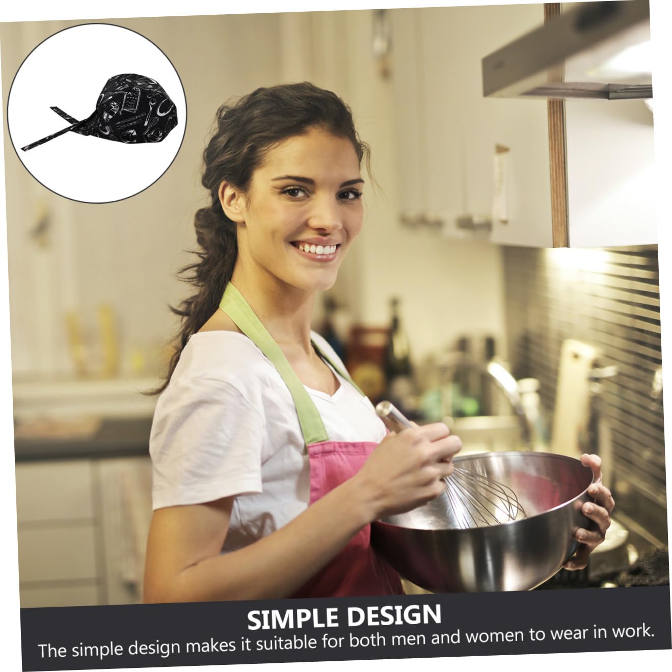 FRCOLOR Gorro De Cocina Unisex Chef Restaurantes Y Cocinas Comerciales