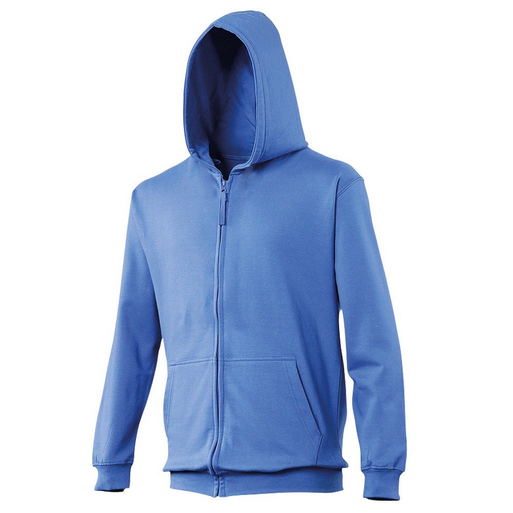 AWDis Just Hoods JH50J Unisex Kids Zoodie - Royal Blue - 12-13 Years