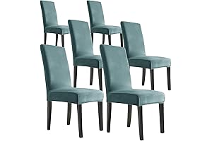 Velvet Dining Chair Covers for Stylish Home Decor