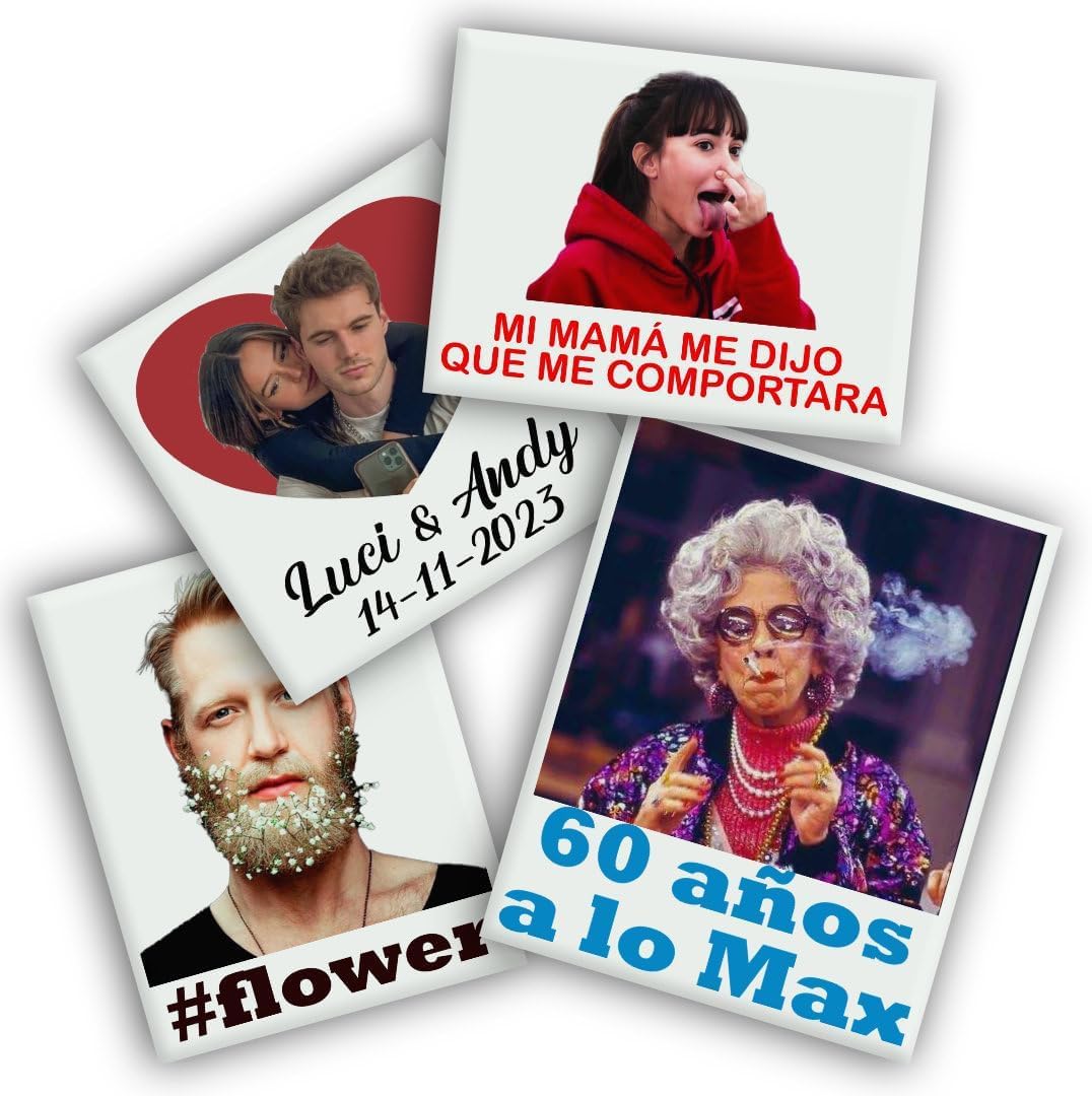 100 Tatuaggi temporanei 4x4 cm con la tua foto - Ideali per eventi, matrimoni, feste e compleanni