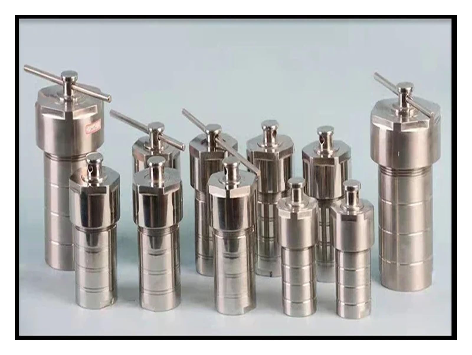Laboratorium reaktora do syntezy hydrotermalnej, mały reaktor hydrotermalny ze stali nierdzewnej wyłożony PTFE, 100 ml(21)